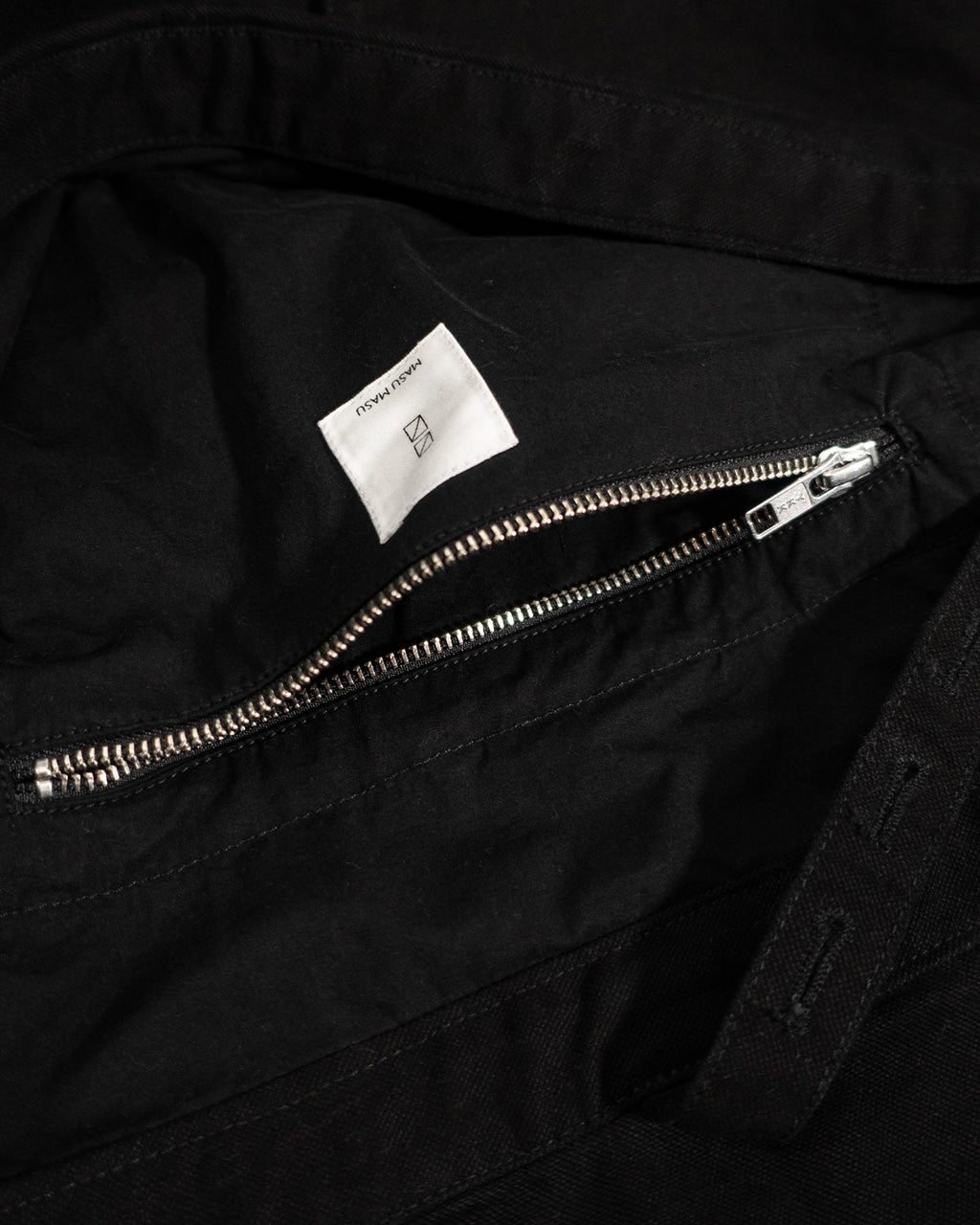 Cotton Canvas News Paper Bag <#black>