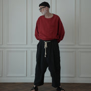 Ankle Length Easy Sarouel Pants.