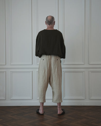 Ankle Length Easy Sarouel Pants.