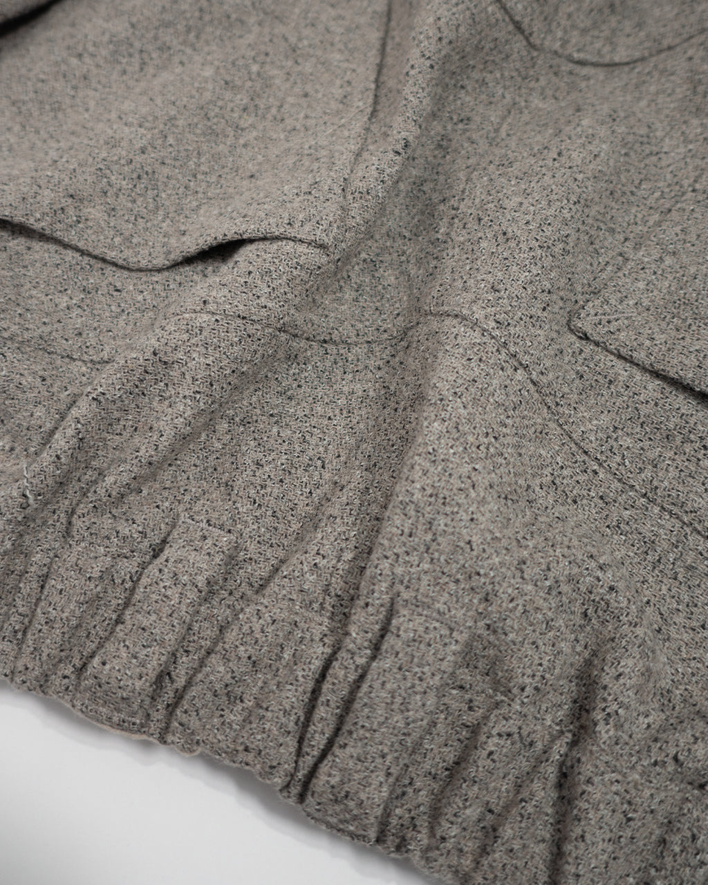 Wool Blend Tweed Double-Knee Painter's Work Pants <#greige>