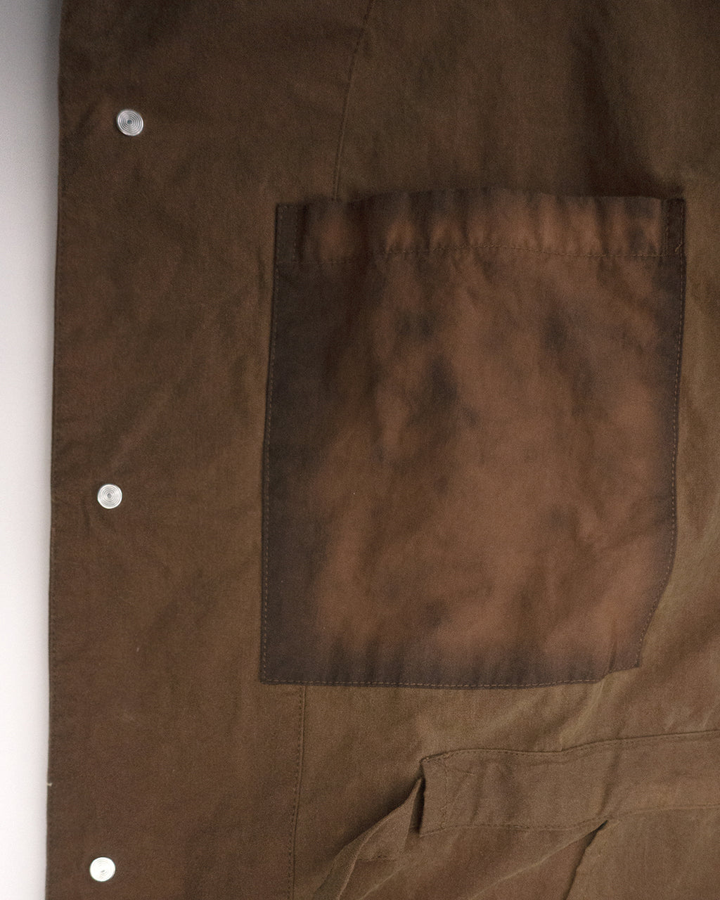 Oiled Wax Washed Moleskin 6-pocket Coverall  <#camel>