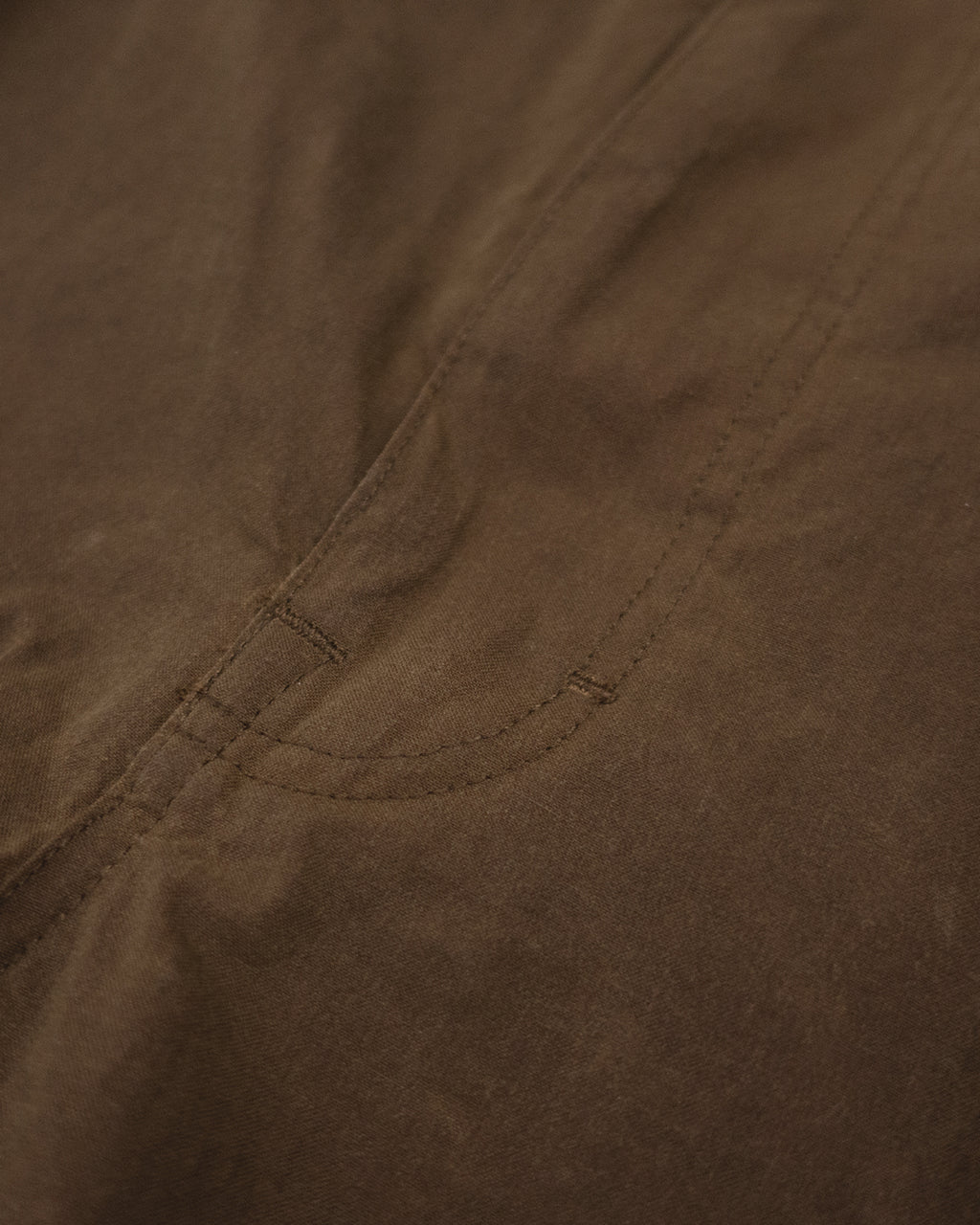 Oiled Wax Washed Moleskin Wide Baggy Pants <#camel>