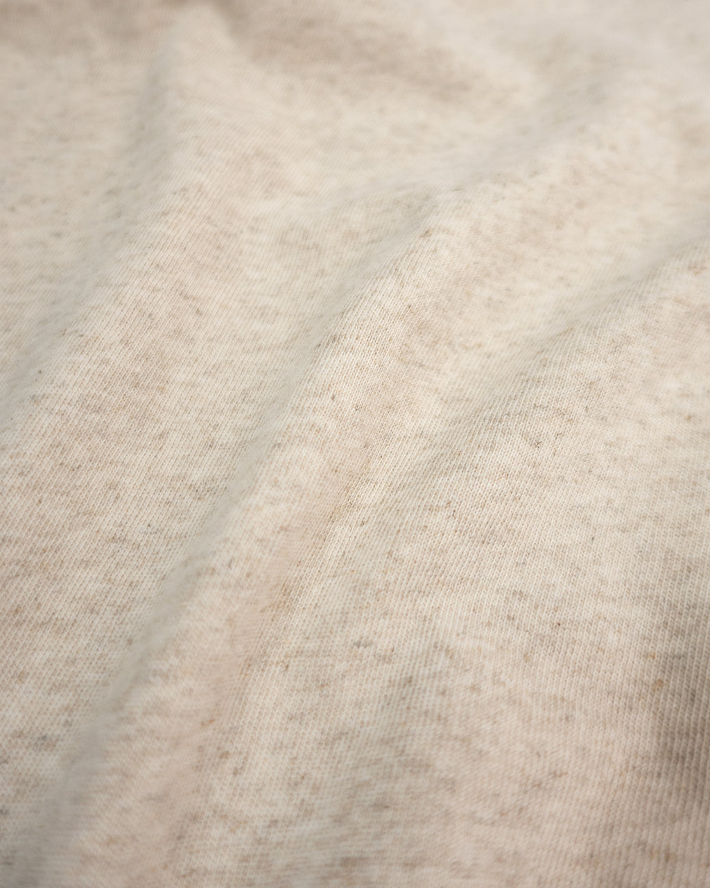 Cotton Linen Hem Round Skipper Half Sleeve Tee <#ivory>