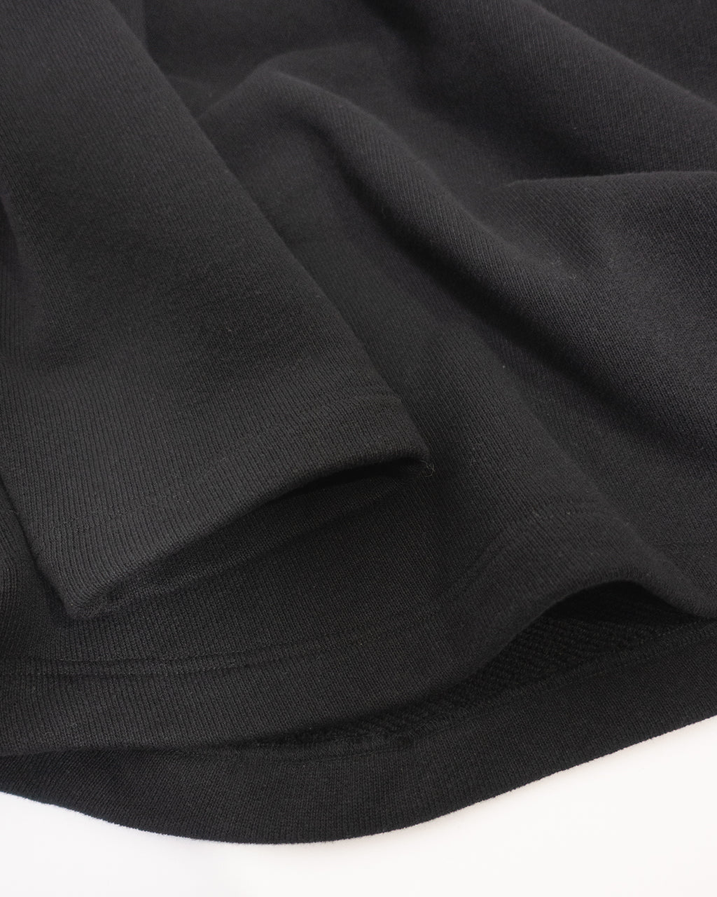 Heavy Azuma Raglan Sleeve Skipper Sweat <#black>