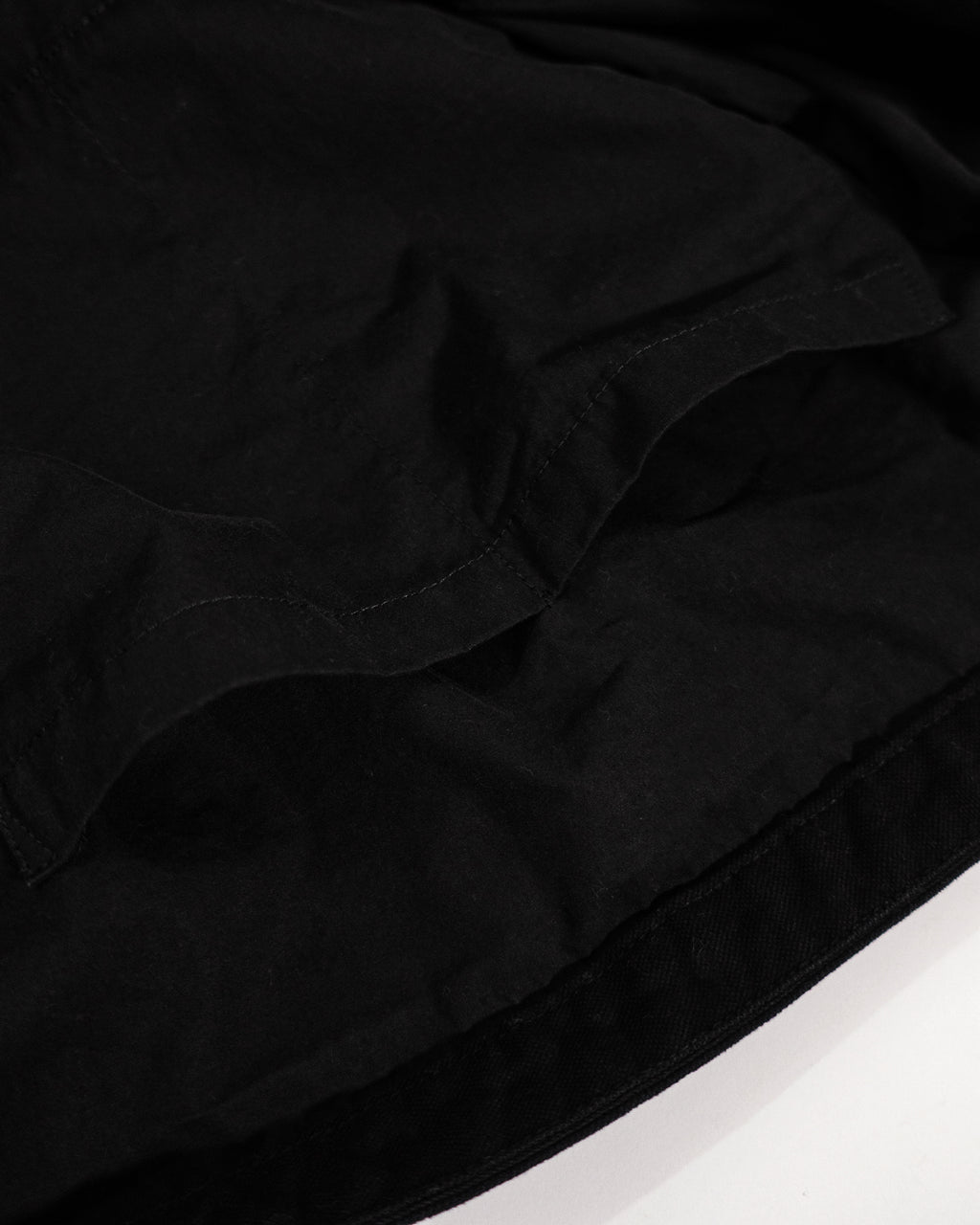 Cotton Canvas News Paper Bag <#black>