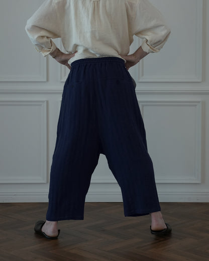 Ankle Length Easy Sarouel Pants.
