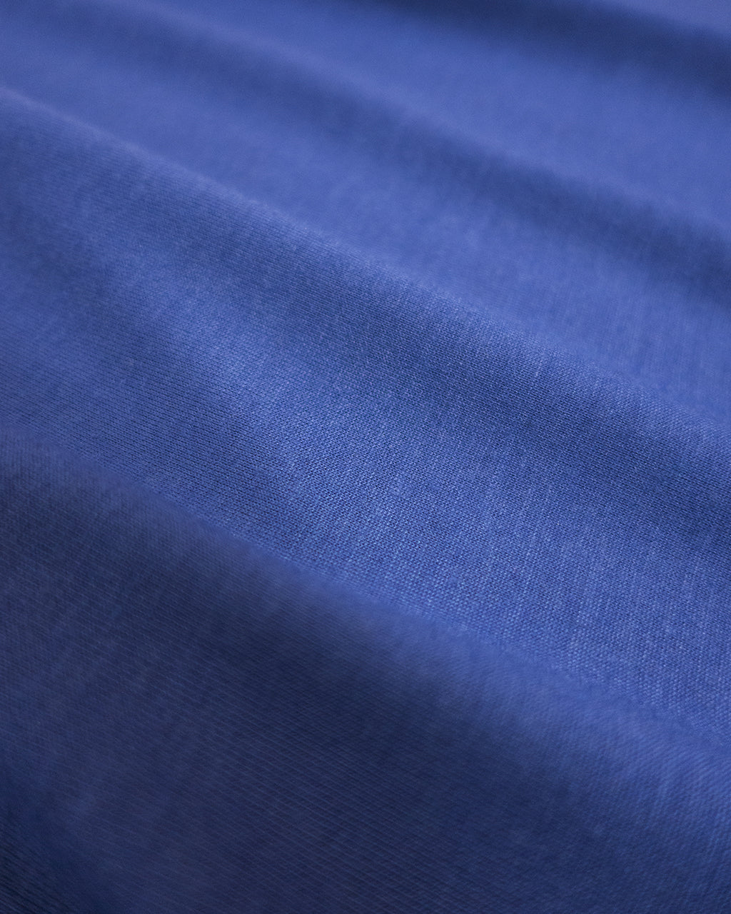 Super100s WOOL Plating Jersey S/S Logo TEE <#royal blue>