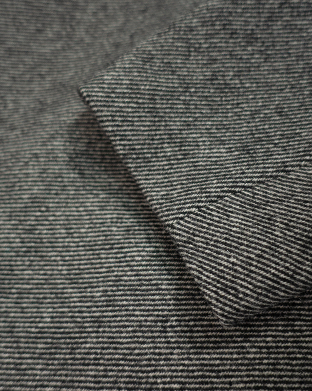 Wool Blend Double-Breasted Long Coat <#gray>