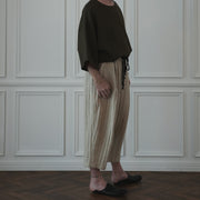 Ankle Length Easy Sarouel Pants.