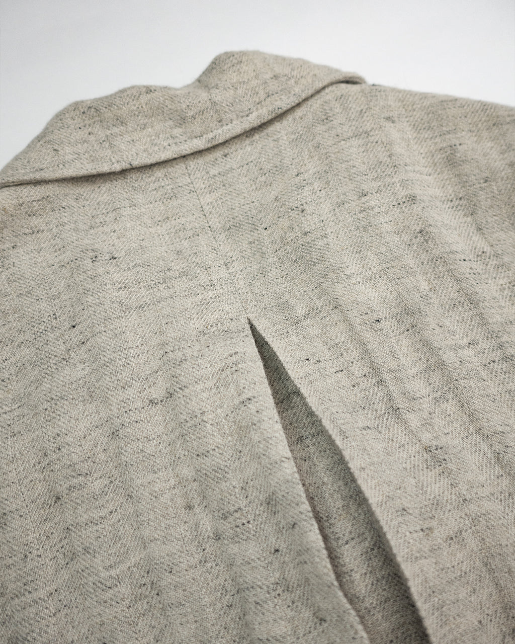Linen Herringbone M-43 Field Jacket <#heather gray>