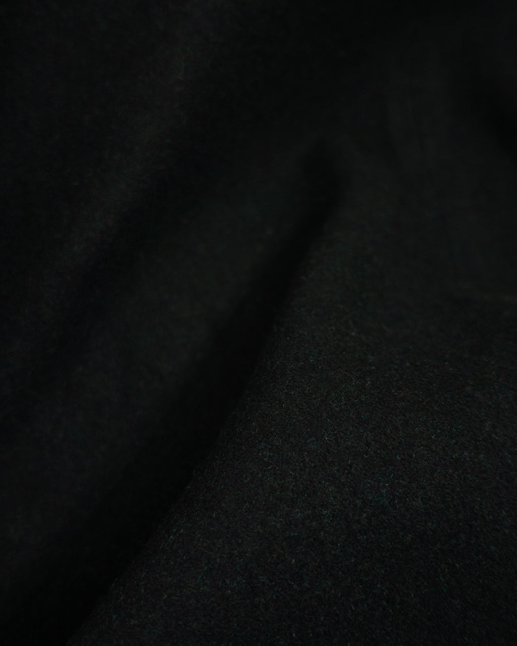 Wool Blend Double-Breasted Long Coat <#black>