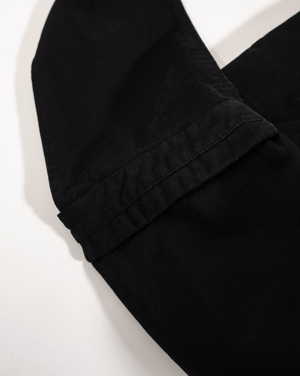 Cotton Canvas News Paper Bag <#black>