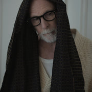 Waffle Russell V Neck 3/4 Sleeve Dolman Knit Pullover.
