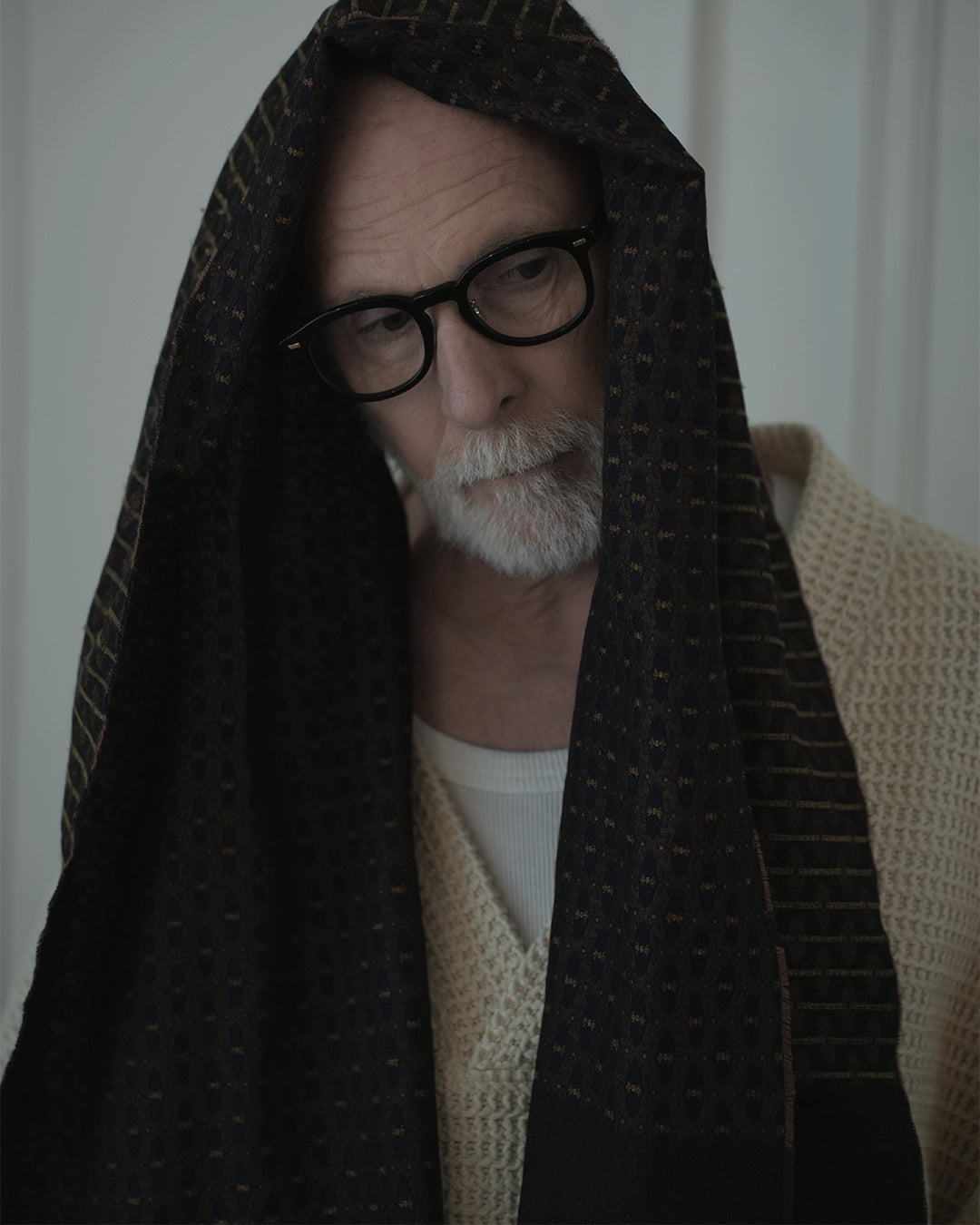 Waffle Russell V Neck 3/4 Sleeve Dolman Knit Pullover.