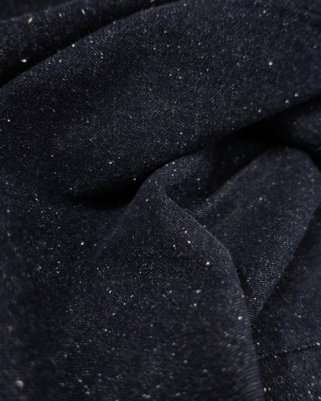 Nep Denim Belted Wide Tapered 1Tuck Baggy Pants <#indigo>