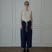 Ankle Length Easy Sarouel Pants.