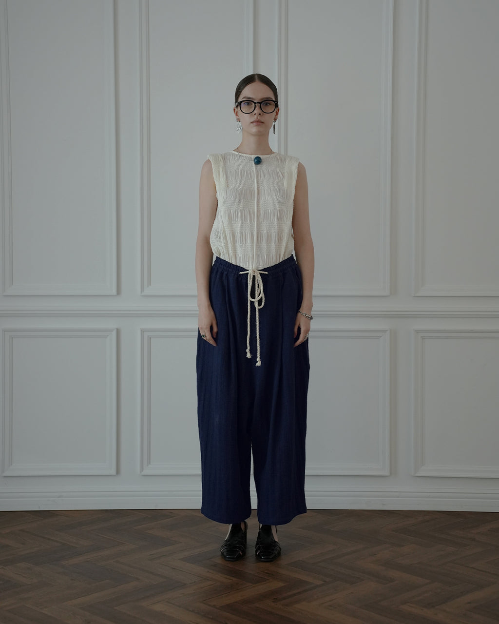 Ankle Length Easy Sarouel Pants.